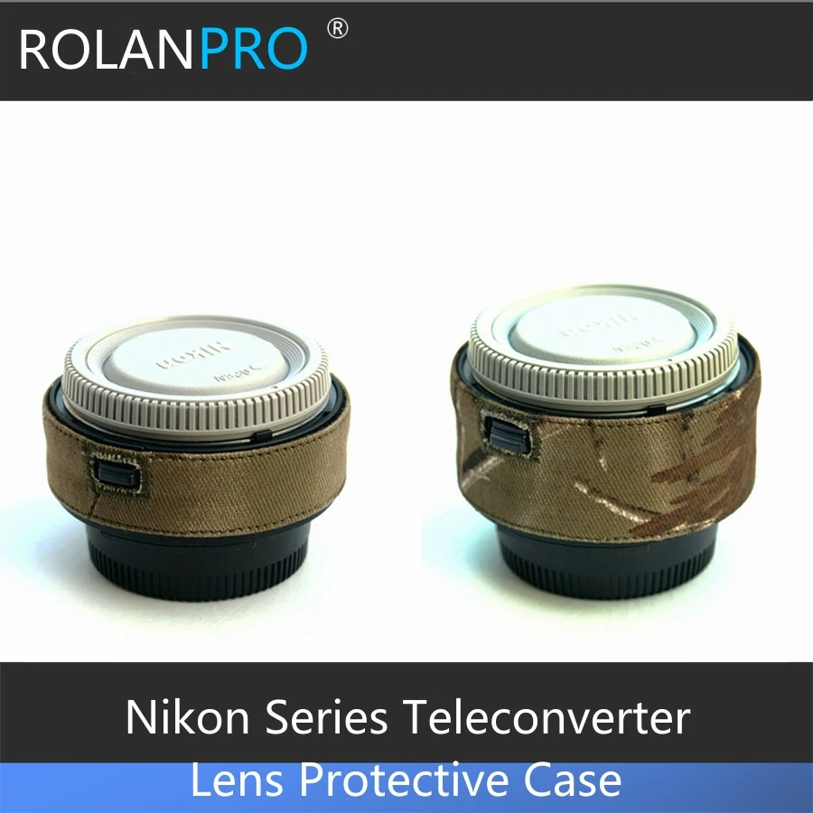 ROLANPRO Objektiv Varstvo Rokav za Nikon Extender 1.4 X II/III, 1.7 X II/III, 2X II, 2X III, Z TC-1.4 X, Z TC-2X Objektiv plašč Slike 0