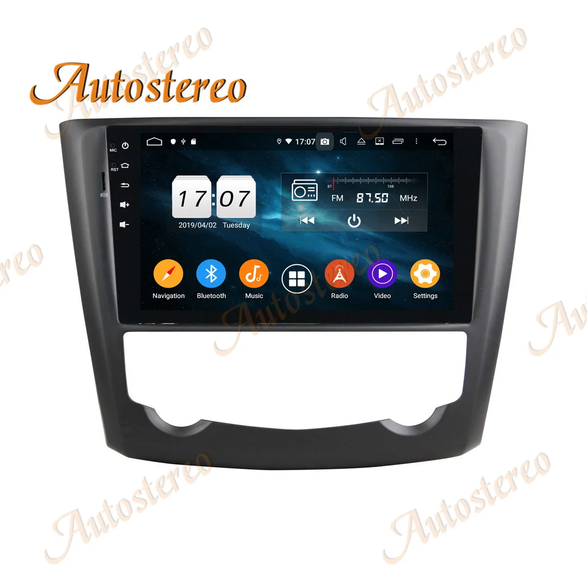 Avto Ne Predvajalnik DVD-jev Android 9 8 Core GPS Navigacija Za Renault Kadjar 2016-2018 Stereo Glavo Enota Multimedijski Predvajalnik Auto Radio DSP Slike 1