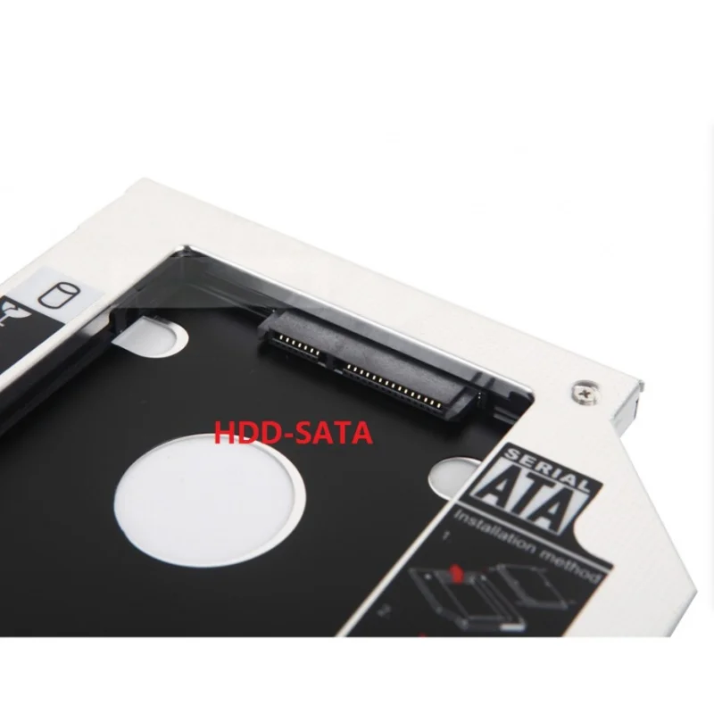 12,7 mm Sata 2. SSD HDD Kadi za Toshiba Satellite A660 a660d A665 a665d p850 p855 f501 F55 trdi disk caddy Slike 2