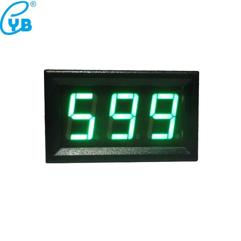 LED Digitalni Ampermeter DC 10A 50A 100A 200A 300A 500A 75mV ENOSMERNI tok Amper Meter Tester DC Amp Plošči Merilnik Trenutnega Zaslona Črna Slike 2