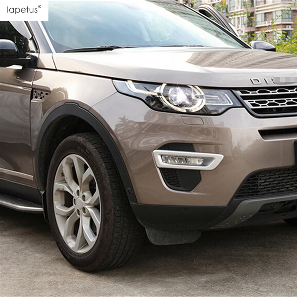 2Pcs Sprednje Luči za Meglo Lučka Okvir Modeliranje Zajema Trim Za Land Rover Discovery Šport 2015 - 2019 ABS Chrome Dodatki Zunanjost Slike 3