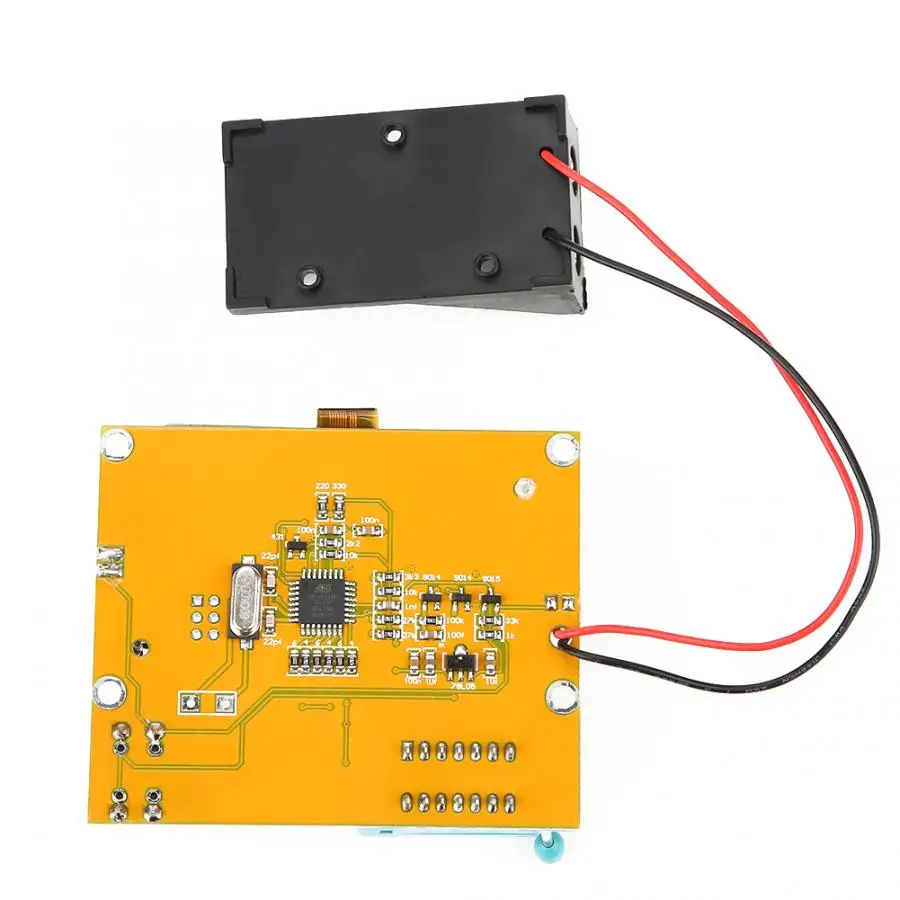 Tranzistor Tester LCD Grafični Tranzistor Induktor Upor Induktivnost, Kapacitivnost ESR Kondenzator Meter Večfunkcijsko Tester Slike 3