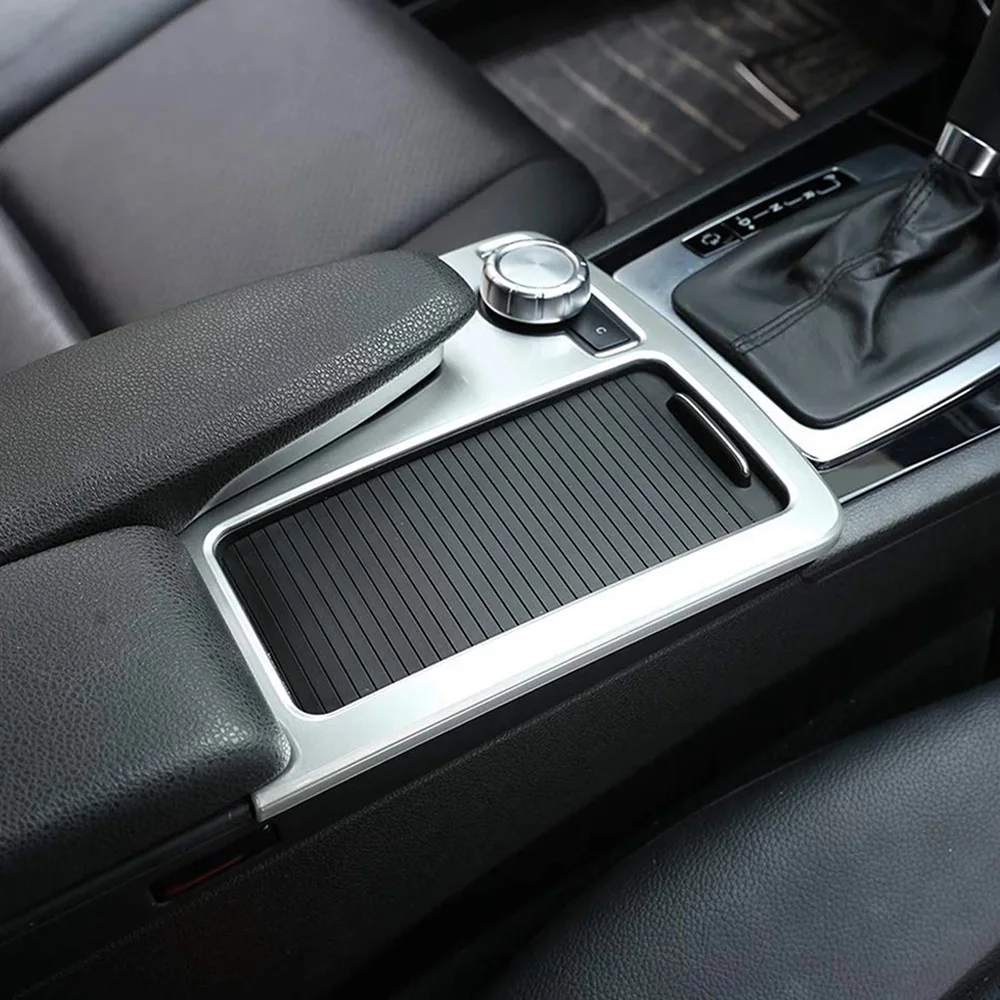 Nalepke Okvir Trim Avto Styling Večpredstavnostna Handrest Plošča, Prevleke za Mercedes Benz W204 W212 C Razred E Slike 3