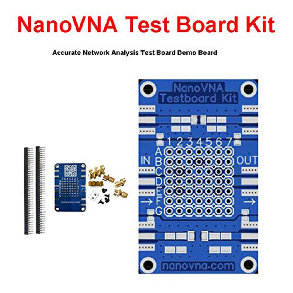 NanoVNA Vektorski Analizator Omrežja Test Odbor Komplet za NanoVNA Omrežja, Analiza, Test Odbor Demo Board Slike 4