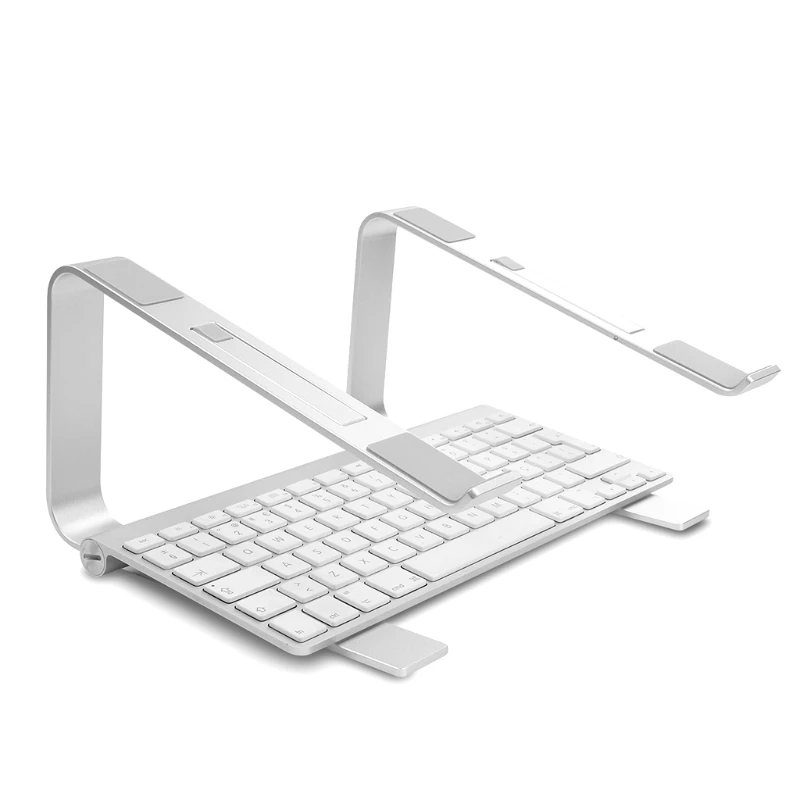 Aluminij Laptop Stojala za Mizo Združljiv za Mac MacBook Pro Air Apple Notesniki, Prenosni Nosilec Ergonomska Dvigalo Slike 4